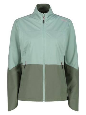 CMP Softshelljas groen