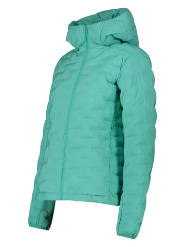 CMP Doorgestikte jas turquoise