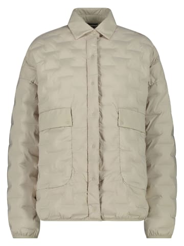 CMP Doorgestikte jas beige