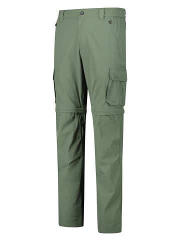 CMP Zip-Off-Funktionshose in Grün