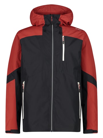 CMP Funktionsjacke in Rot/ Schwarz