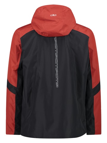 CMP Funktionsjacke in Rot/ Schwarz