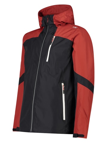 CMP Functionele jas rood/zwart