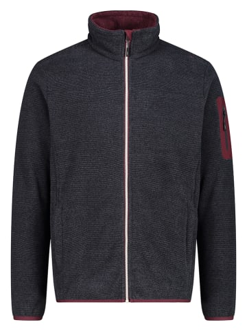 CMP Fleecejacke in Anthrazit/ Dunkelblau
