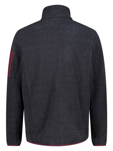 CMP Fleece vest antraciet/donkerblauw