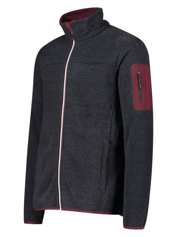 CMP Fleece vest antraciet/donkerblauw