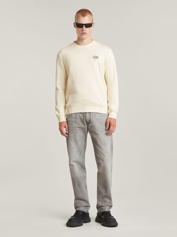 G-Star Sweatshirt in Creme