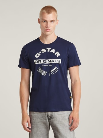 G-Star Shirt donkerblauw