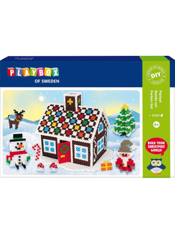 Playbox Zestaw koralików "Gingerbread house" do prasowanek - 5+