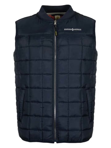 Roadsign Doorgestikte bodywarmer donkerblauw