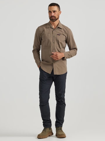 Wrangler Hemd - Regular fit - in Taupe