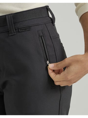 Wrangler Spodnie funkcyjne w kolorze antracytowym