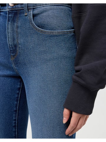 Wrangler Dżinsy - Skinny fit - w kolorze granatowym