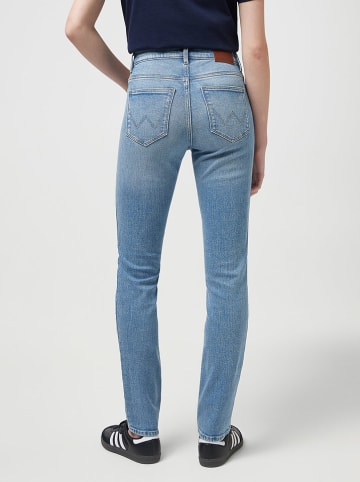 Wrangler Spijkerbroek - slim fit - lichtblauw