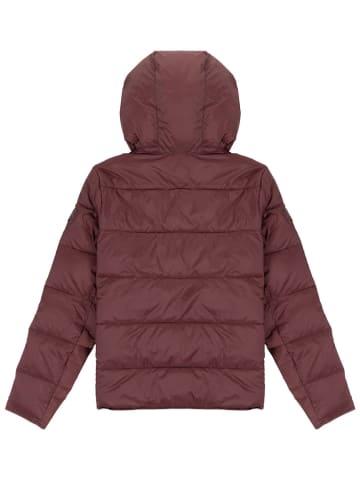 Wrangler Steppjacke in Bordeaux