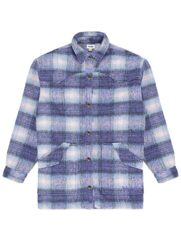 Wrangler Kurtka koszulowa w kolorze fioletowo-błękitnym