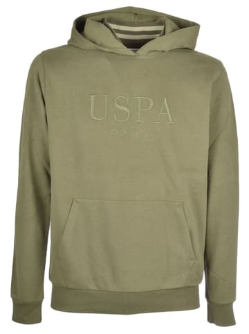 U.S. Polo Assn. Hoodie in Khaki