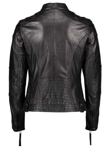 Apple of Eden Lederjacke in Schwarz