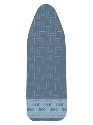 Wenko Bügelbrettbezug in Blau - (L)140 x (B)48 cm