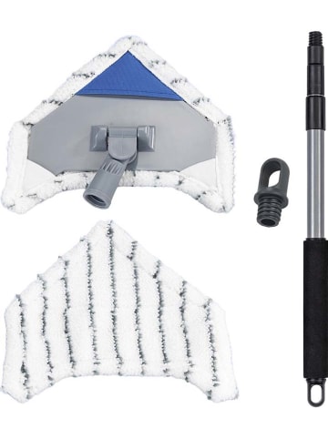 Wenko Wycieraczka Multiflex w kolorze biało-czarnym - 24 x 24 cm