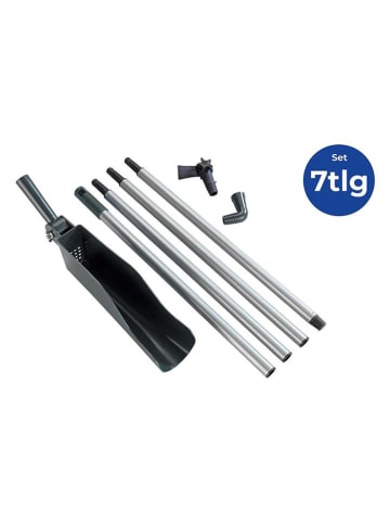 Wenko Gotenschep zwart/zilverkleurig - (H)250 cm