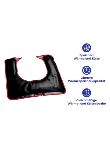 Wenko Moor-Nackenkissen in Schwarz - (B)29 x (H)30 cm