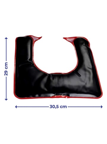 Wenko Moor-Nackenkissen in Schwarz - (B)29 x (H)30 cm