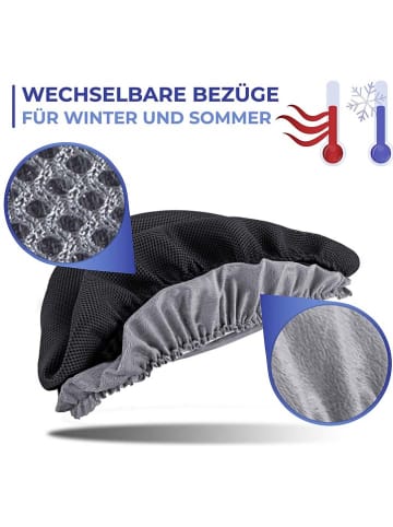 Wenko Gel-Sitzkissen in Schwarz - (H)5 x Ø 42 cm