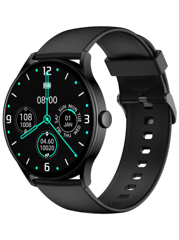 SmartCase Smartwatch in Schwarz