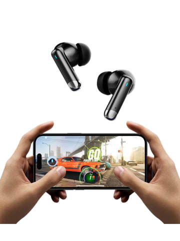 SmartCase Bluetooh-In-Ear Kopfhörer in Schwarz