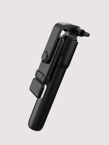 SmartCase Mini-Bluetooth-Selfie-Stange in Schwarz