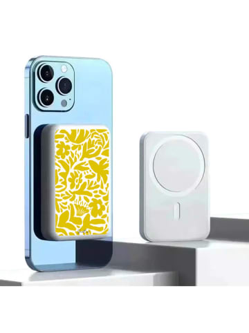 SmartCase Powerbank w kolorze żółto-białym - 10.000 mAh