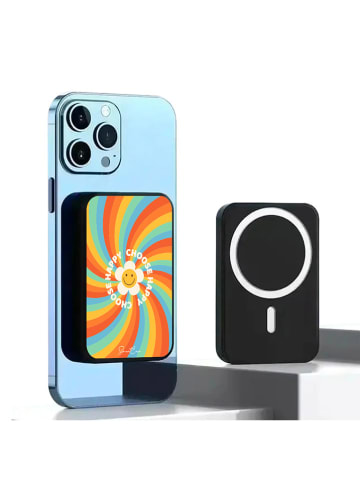 SmartCase Powerbank w kolorze czarnym ze wzorem - 10.000 mAh