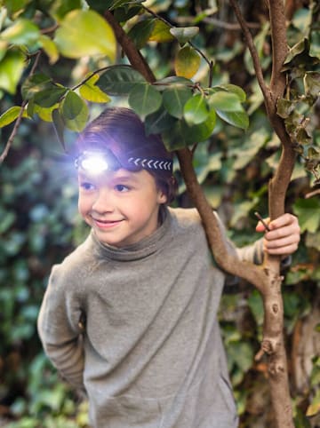moses. Ledhoofdlamp "Expedition Natur" zwart