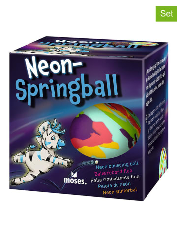 moses. 2er-Set: Neon-Springball - ab 3 Jahren (Überraschungsprodukt)