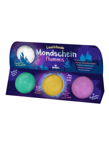 moses. 2er-Set: Leuchtende Mondscheinflummis - ab 3 Jahren (Überraschungsproduk)