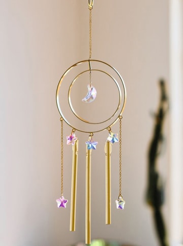 moses. Windspiel "Omm for you" in Gold/ Bunt