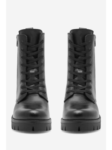 Lasocki Leder-Stiefeletten in Schwarz