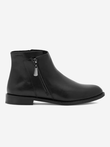 Lasocki Leder-Boots in Schwarz