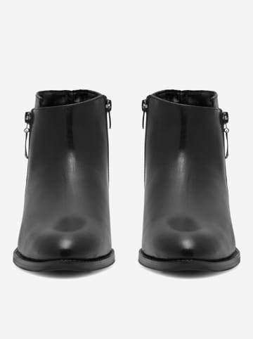 Lasocki Leder-Boots in Schwarz