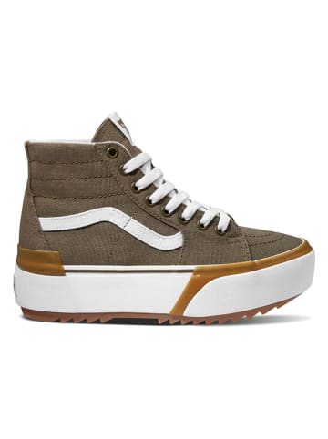 Vans Sneakers "SK8-Hi Tapered Stacked" in Khaki