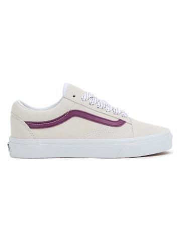 Vans old skool cream red 2025