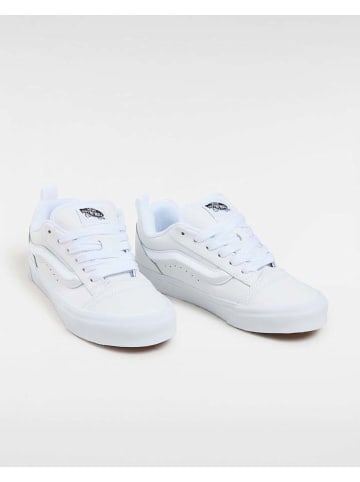 Vans Leder-Sneakers "Knu Skool" in Weiß