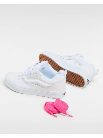 Vans Skórzane sneakersy "Knu Skool" w kolorze białym