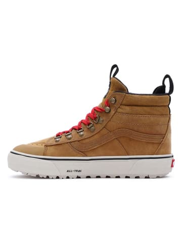 Vans Leder-Sneakers "SK8-Hi DR MTE-2" in Hellbraun