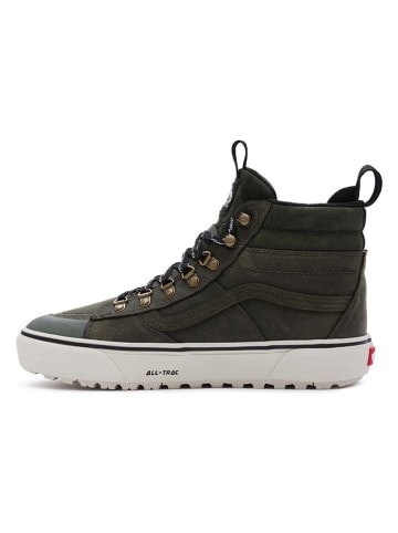 Vans Skórzane sneakersy "SK8-Hi DR MTE-2" w kolorze khaki