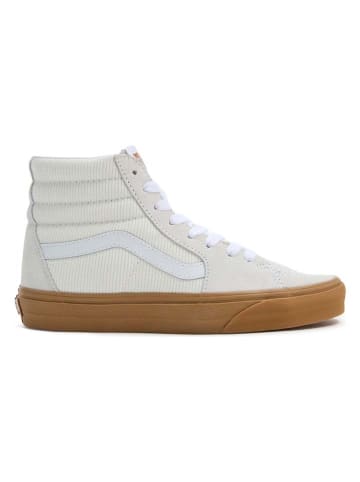 Vans Leder-Sneakers "SK8-Hi" in Creme