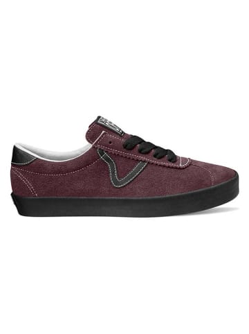 Vans Leren sneakers "Sport Low" bruin