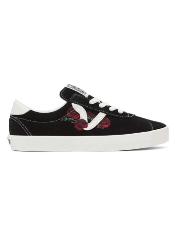 Vans Leren sneakers "Sport Low" zwart