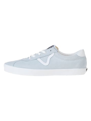 Vans Leder-Sneakers "Sport Low" in Hellblau